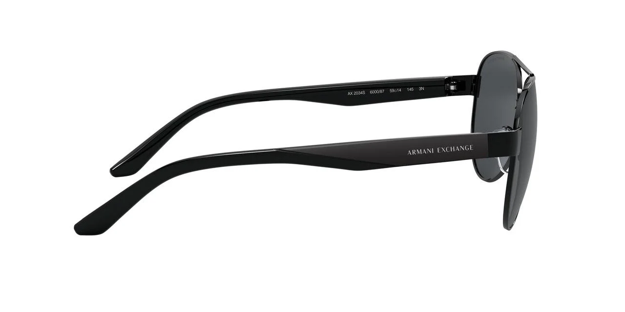Gafas de Sol Armani Exchange AX2034S Hombre Color Negro - Image 4