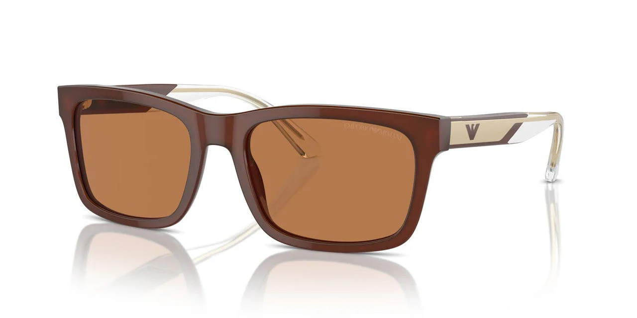 Gafas de Sol Emporio Armani EA4224 Hombre Color Café - Image 2