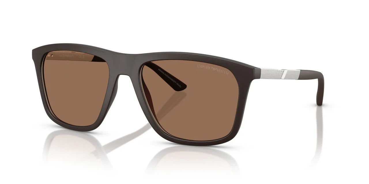 Gafas de Sol Emporio Armani EA4237 Hombre Color Café - Image 2