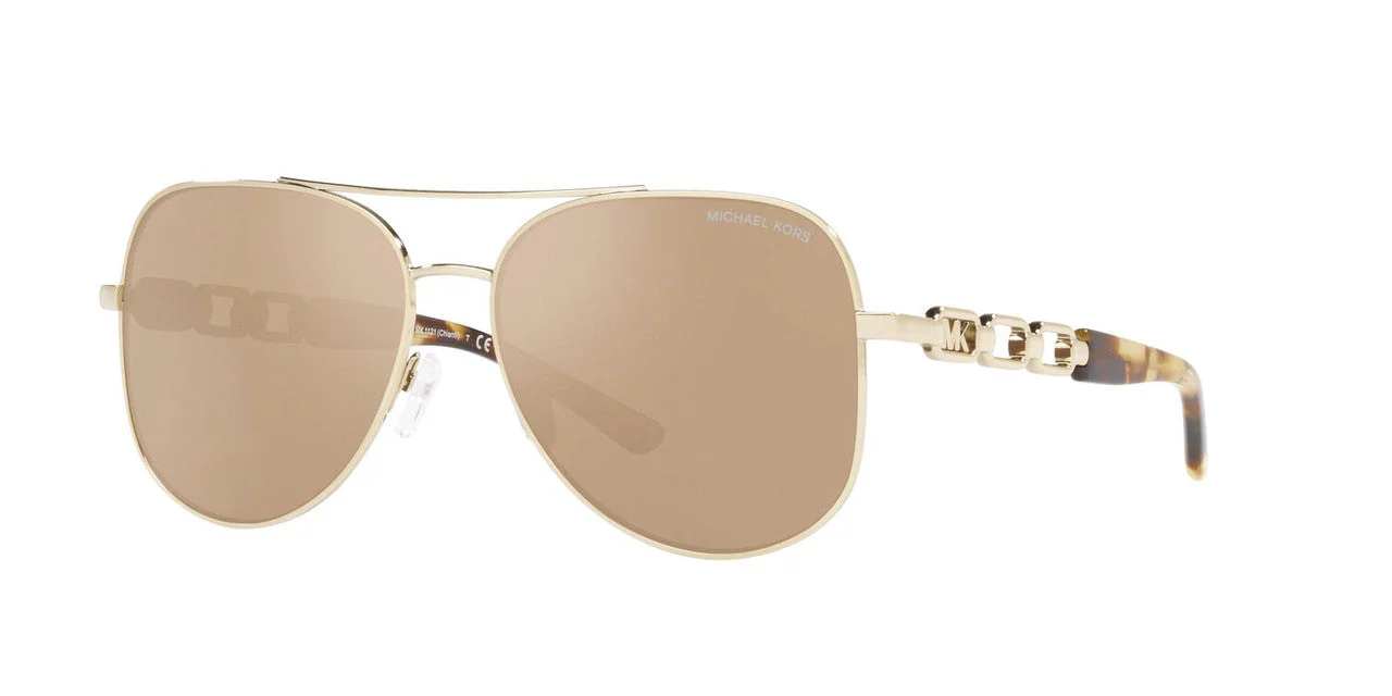 Gafas de Sol Michael Kors 0MK1121 Mujer Color Dorado - Image 2