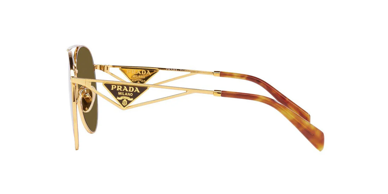 Gafas de Sol Prada 0PR 73ZS Mujer Color Dorado - Image 2