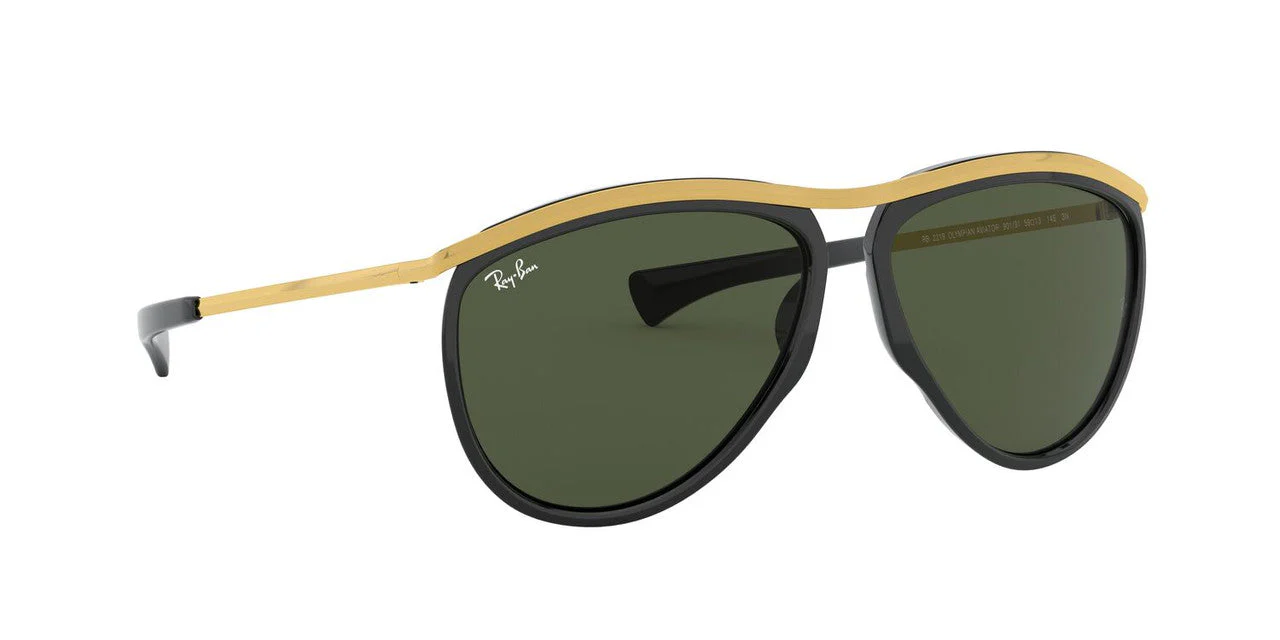 Gafas de Sol Ray-Ban 0RB2219 Unisex Color Dorado - Image 5