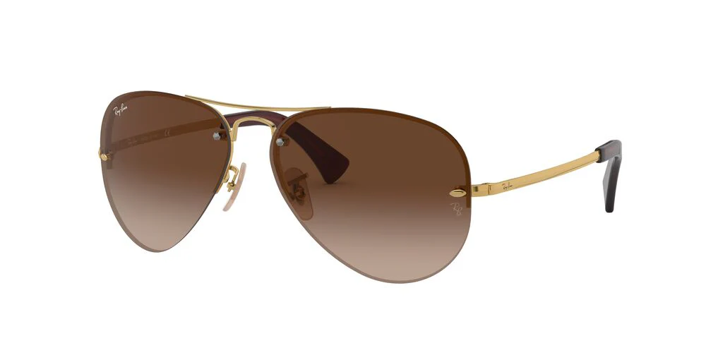 Gafas de Sol Ray-Ban 0RB3449 Hombre Color Dorado - Image 2