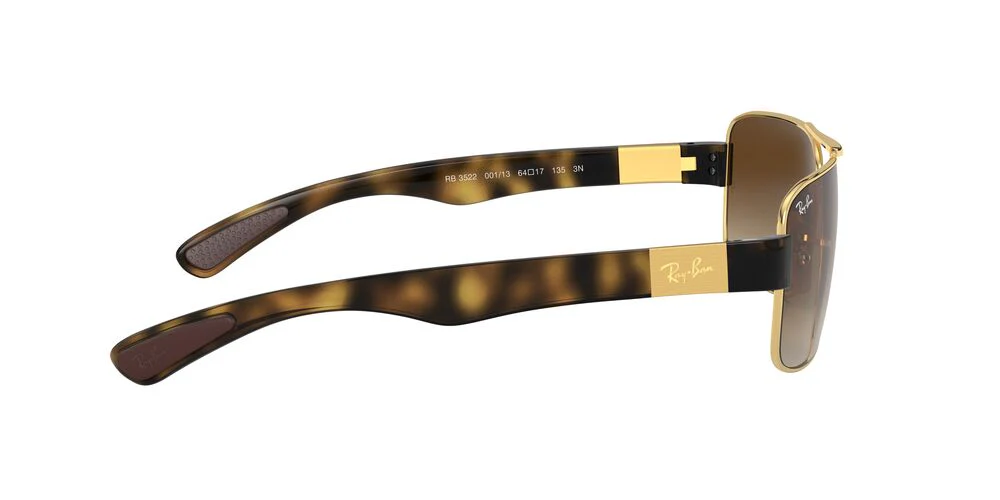Gafas de Sol Ray-Ban 0RB3522 Hombre Color Dorado - Image 3