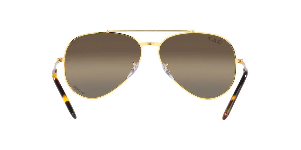 Gafas de Sol Ray-Ban 0RB3625 Unisex Color Dorado - Image 3