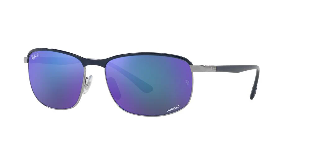 Gafas de Sol Ray-Ban 0RB3671CH Unisex Color Azul - Image 2