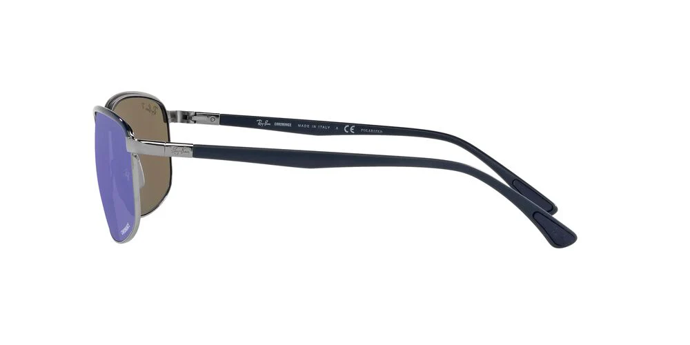 Gafas de Sol Ray-Ban 0RB3671CH Unisex Color Azul - Image 3