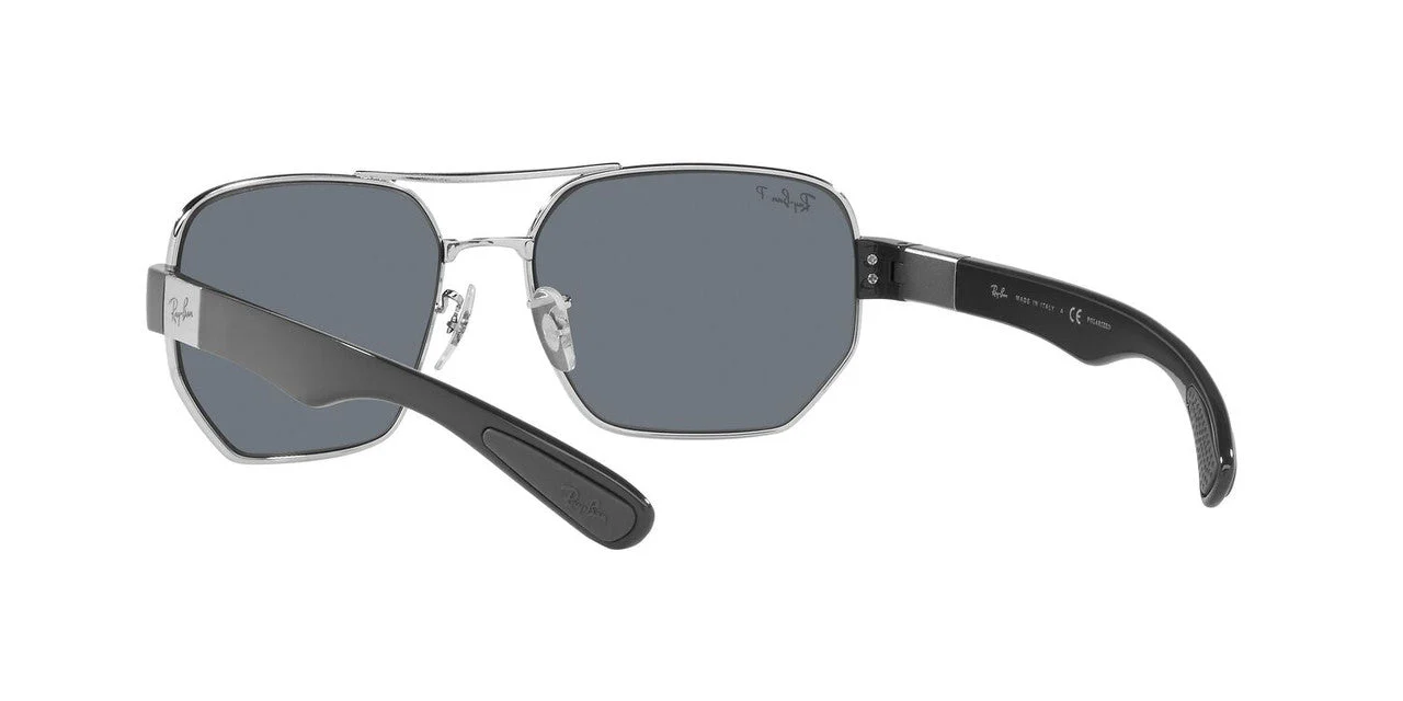 Gafas de Sol Ray-Ban 0RB3672 Unisex Color Plateado - Image 4