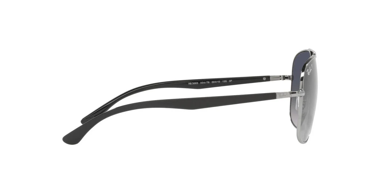 Gafas de Sol Ray-Ban 0RB3683 Unisex Color Gris - Image 4