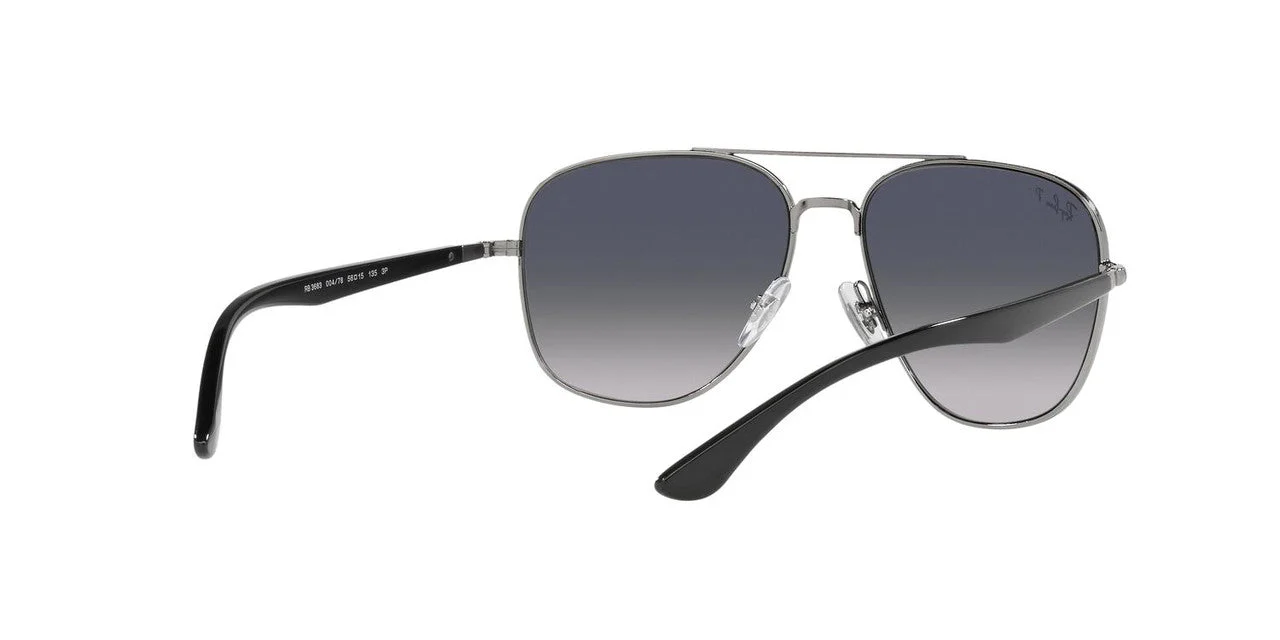 Gafas de Sol Ray-Ban 0RB3683 Unisex Color Gris - Image 6