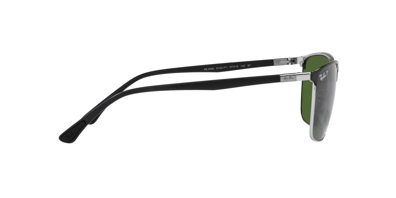 Gafas de Sol Ray-Ban 0RB3686 Unisex Color Negro - Image 4