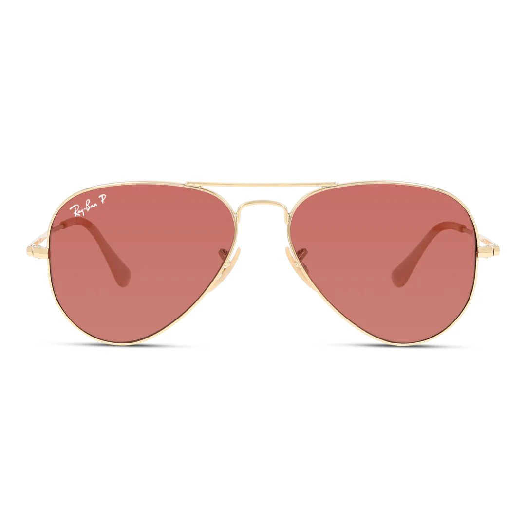 Gafas de Sol Ray-Ban 0RB3689 Unisex Color Dorado