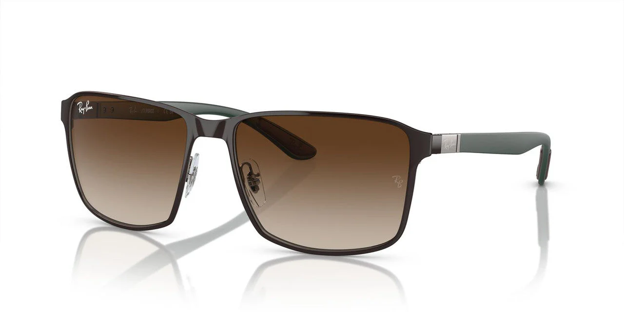 Gafas de Sol Ray-Ban 0RB3721 Unisex Color Café - Image 2