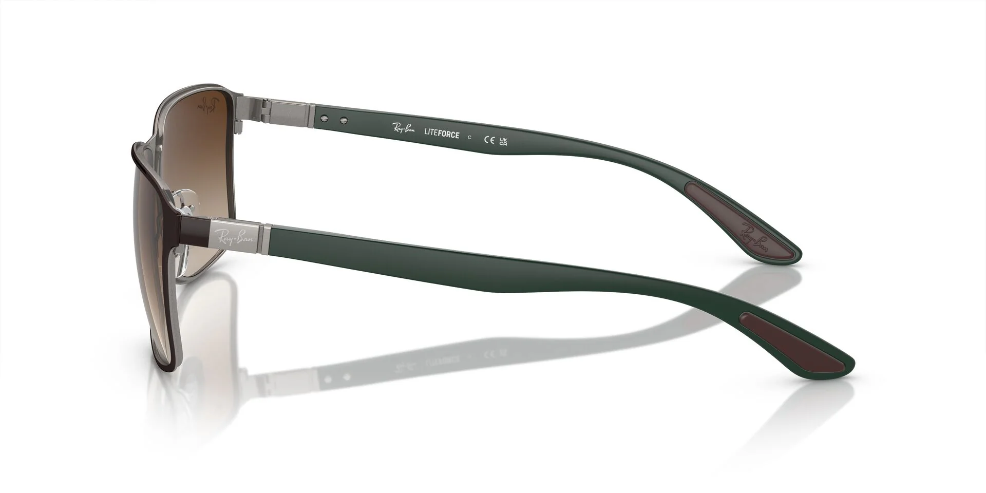 Gafas de Sol Ray-Ban 0RB3721 Unisex Color Café - Image 3