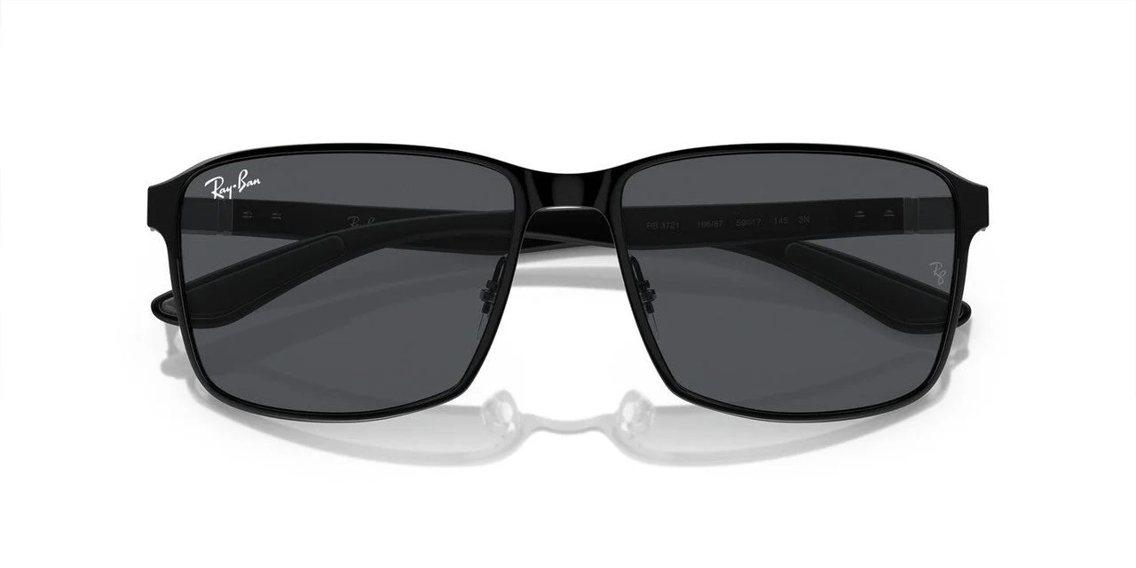 Gafas de Sol Ray-Ban 0RB3721 Unisex Color Negro - Image 3