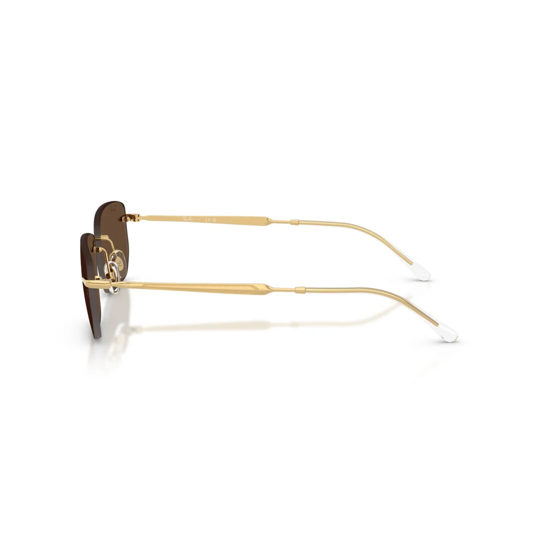 Gafas De Sol Ray-Ban 0RB3768 Unisex Color Dorado - Image 3