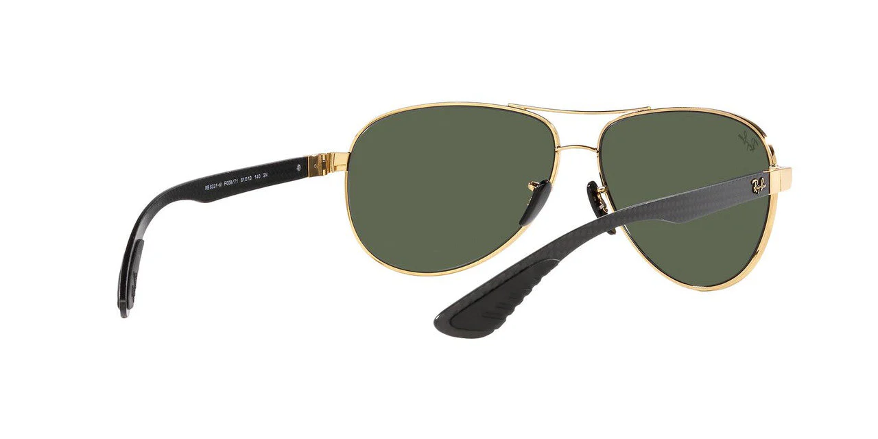 Gafas de Sol Ray-Ban 0RB8331M Unisex Color Dorado - Image 6