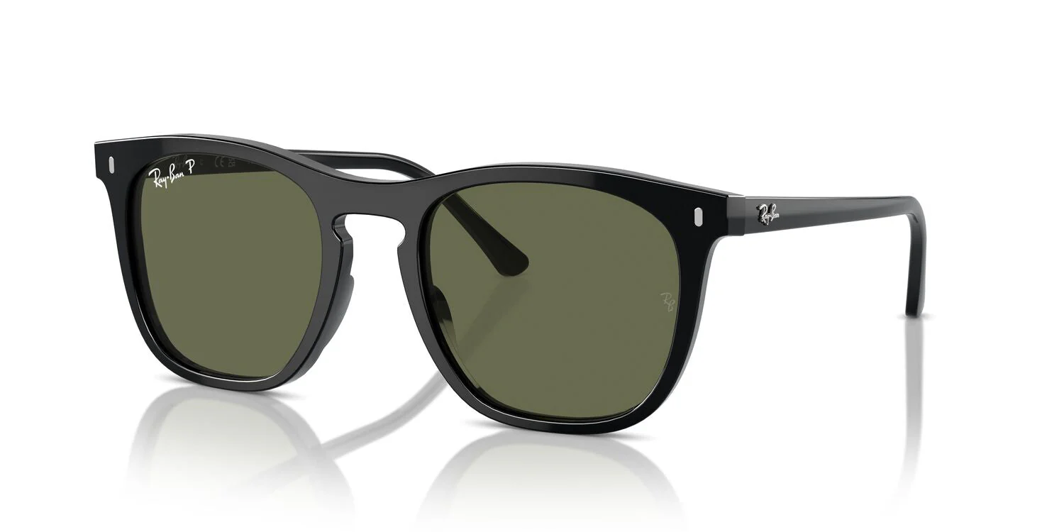 Gafas de Sol Ray-Ban RB2210 Unisex Color Negro - Image 2