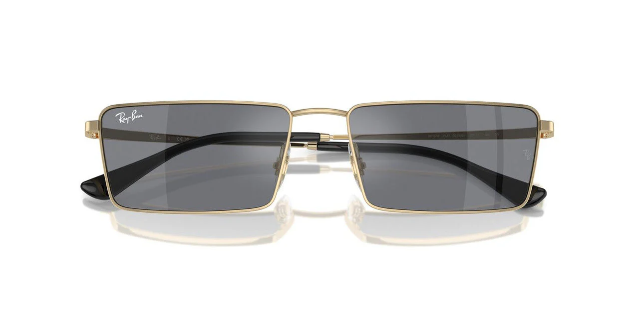 Gafas de Sol Ray-Ban RB3741 Unisex Color Dorado - Image 4