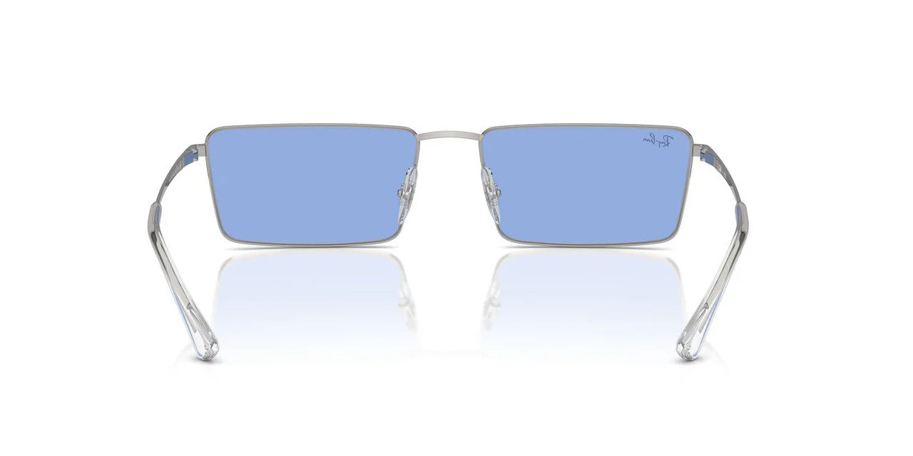 Gafas de Sol Ray-Ban RB3741 Unisex Color Plateado - Image 3