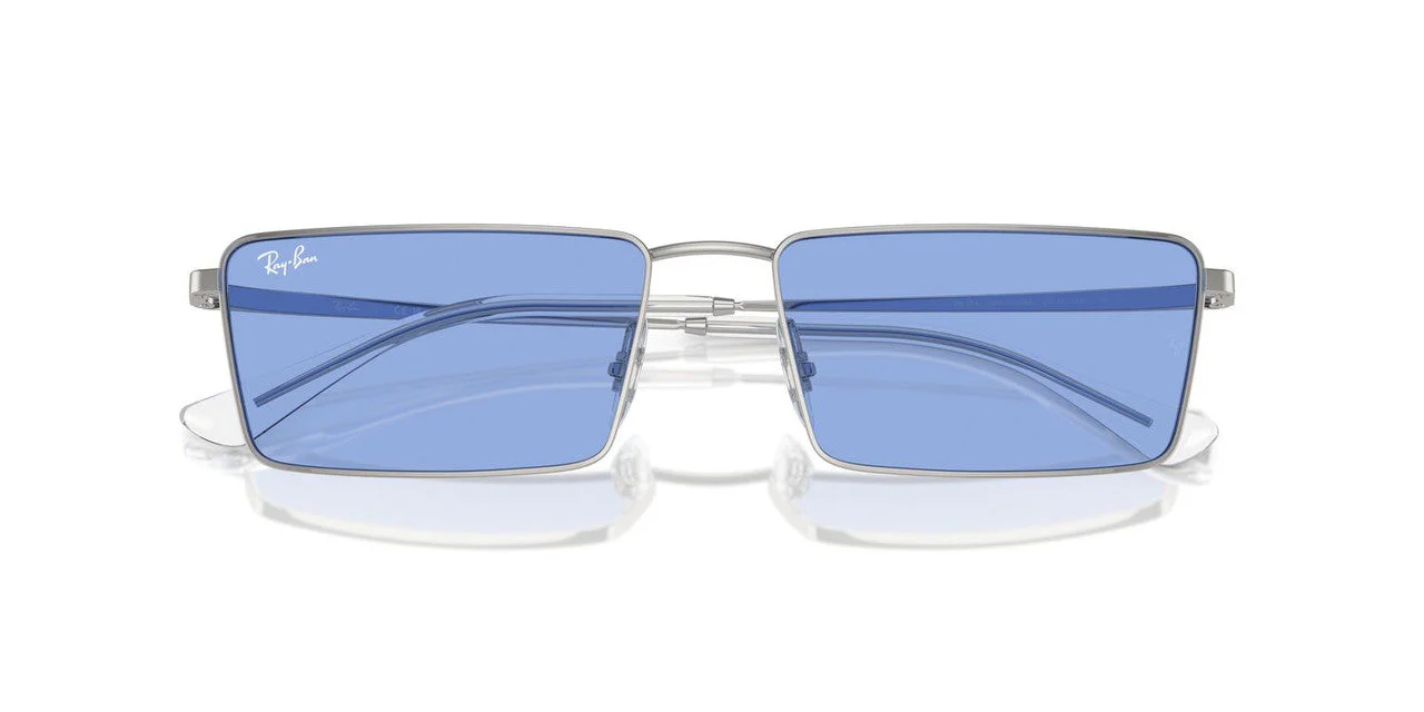 Gafas de Sol Ray-Ban RB3741 Unisex Color Plateado - Image 4