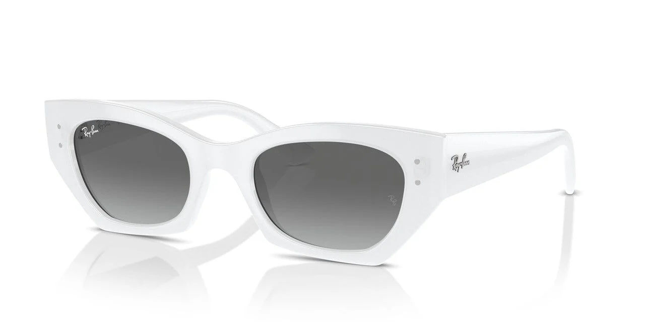 Gafas de Sol Ray-Ban RB4430 Unisex Color Blanco - Image 2