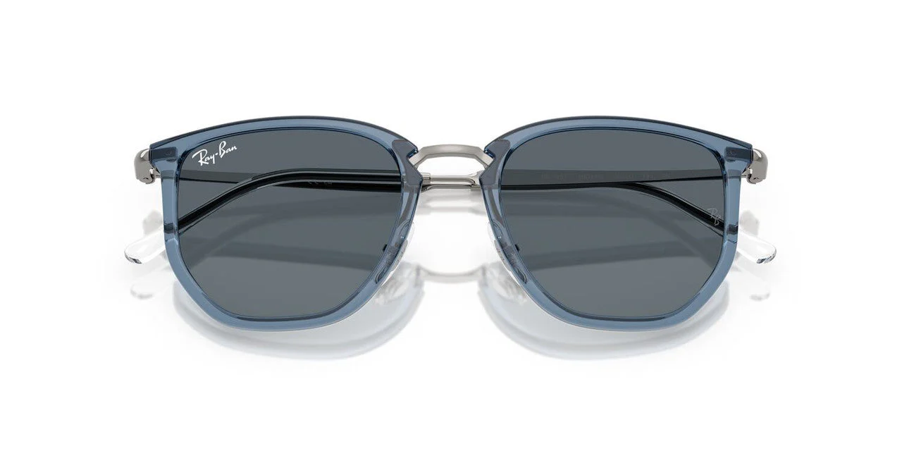Gafas de Sol Ray-Ban RB4451 Unisex Color Azul - Image 5