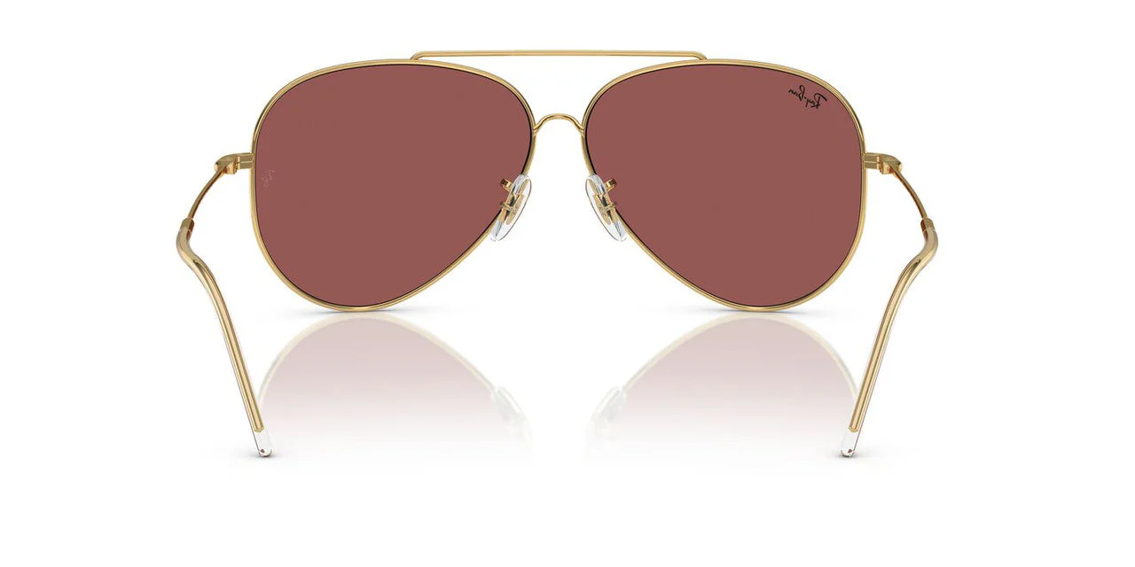 Gafas de Sol Ray-Ban RBR0101S Unisex Color Dorado - Image 3