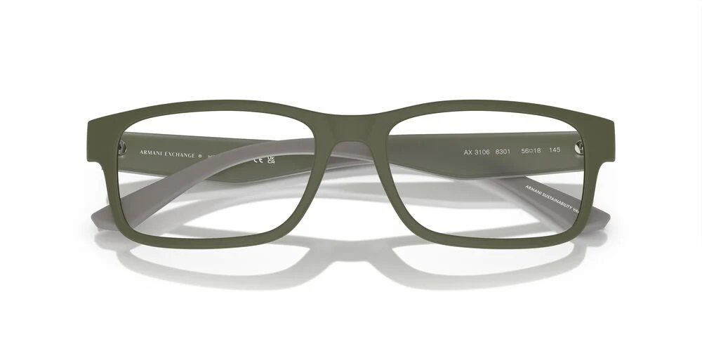Gafas Oftálmicas Armani Exchange AX3106 Hombre Color Verde - Image 4
