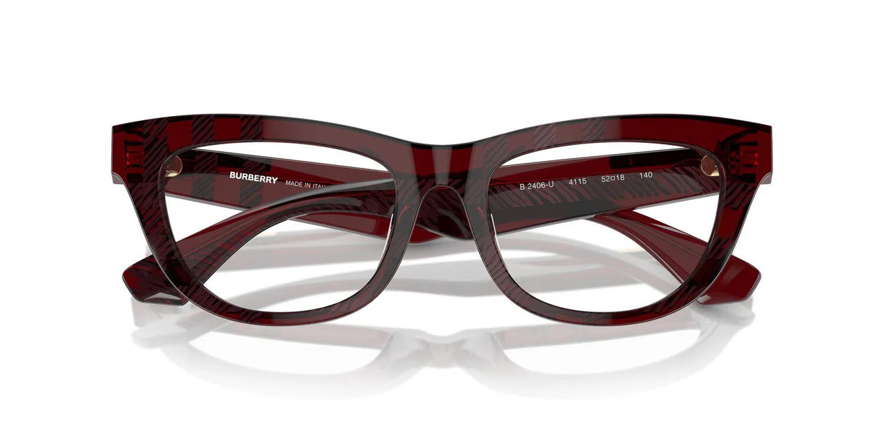 Gafas Oftálmicas Burberry BE2406U Mujer Color Rojo - Image 5