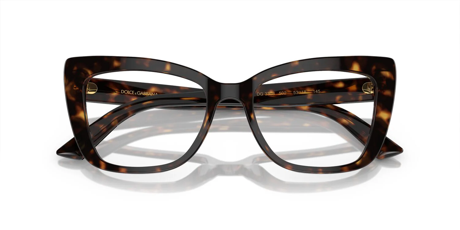 Gafas Oftálmicas Dolce Gabbana 0DG3308 Mujer Color Café - Image 5