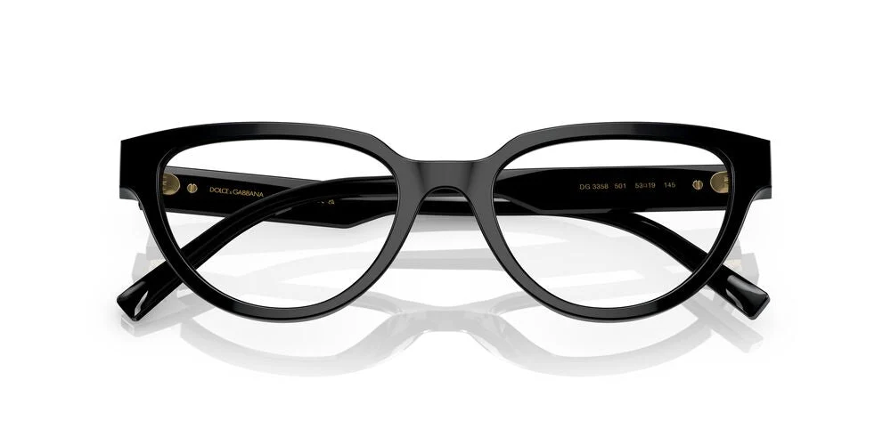 Gafas Oftálmicas Dolce Gabbana 0DG3358 Mujer Color Negro - Image 5
