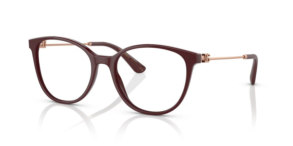Gafas Oftálmicas Dolce Gabbana 0DG3363 Mujer Color Burdeo - Image 2