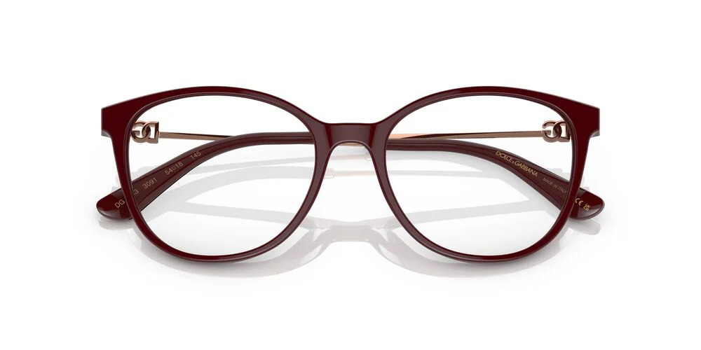 Gafas Oftálmicas Dolce Gabbana 0DG3363 Mujer Color Burdeo - Image 5