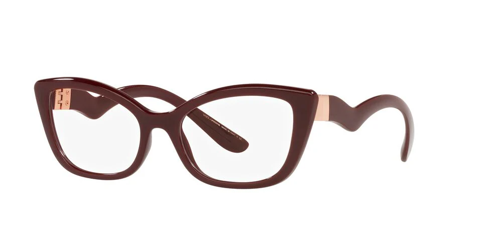 Gafas Oftálmicas Dolce Gabbana 0DG5078 Mujer Color Burdeo - Image 2