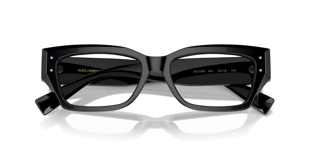Gafas Oftálmicas Dolce Gabbana DG3387 Mujer Color Negro - Image 5