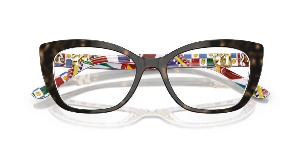 Gafas Oftálmicas Dolce Gabbana DG3398 Mujer Color Havana - Image 5