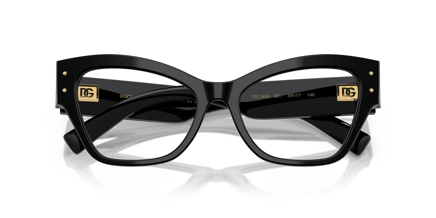 Gafas Oftálmicas Dolce Gabbana DG3404 Mujer Color Negro - Image 5
