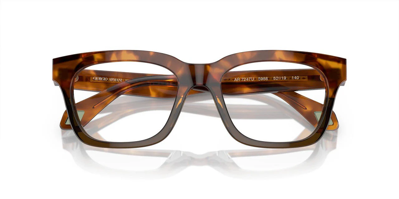 Gafas Oftálmicas Giorgio Armani AR7247U Hombre Color Havana - Image 4