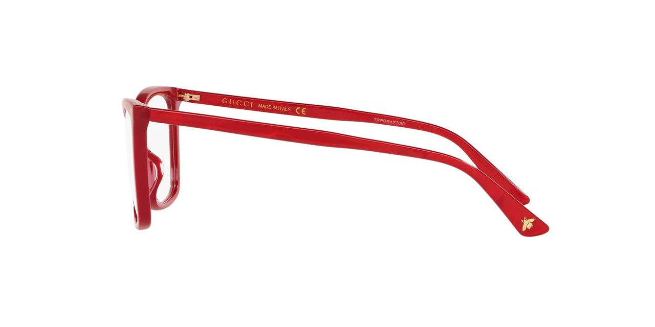 Gafas Oftálmicas Gucci GC001018 Mujer Color Rojo - Image 3