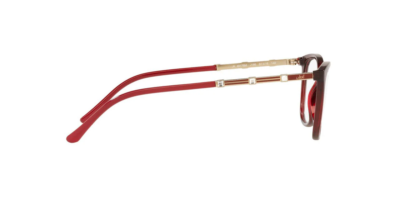Gafas Oftálmicas Jack Pacific JK4017BM Mujer Color Burdeo - Image 4