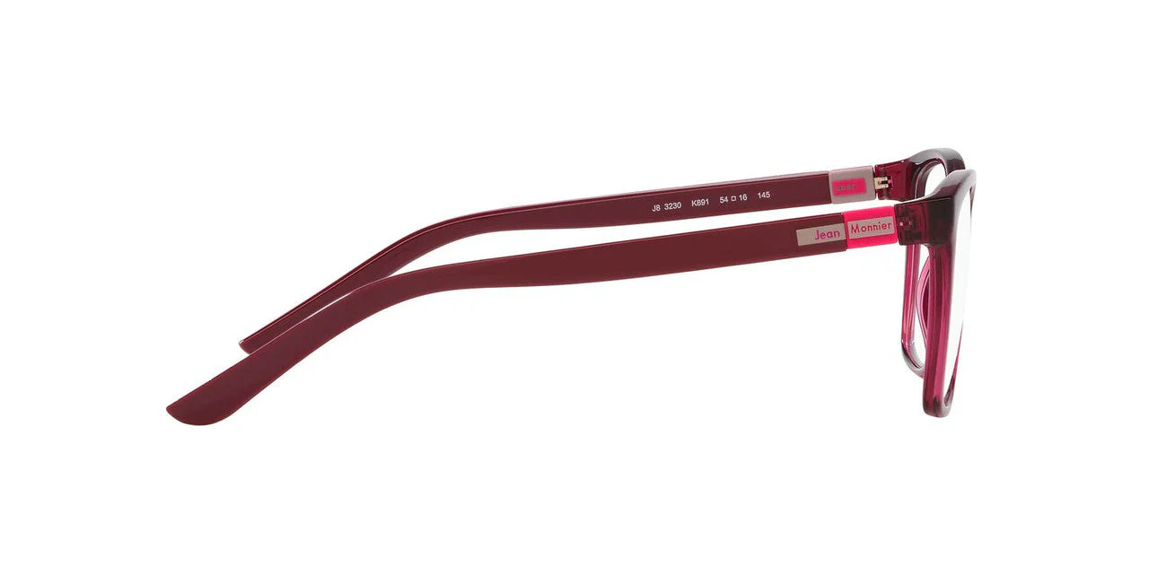 Gafas Oftálmicas Jean Monnier 0J83230 Mujer Color Burdeo - Image 4