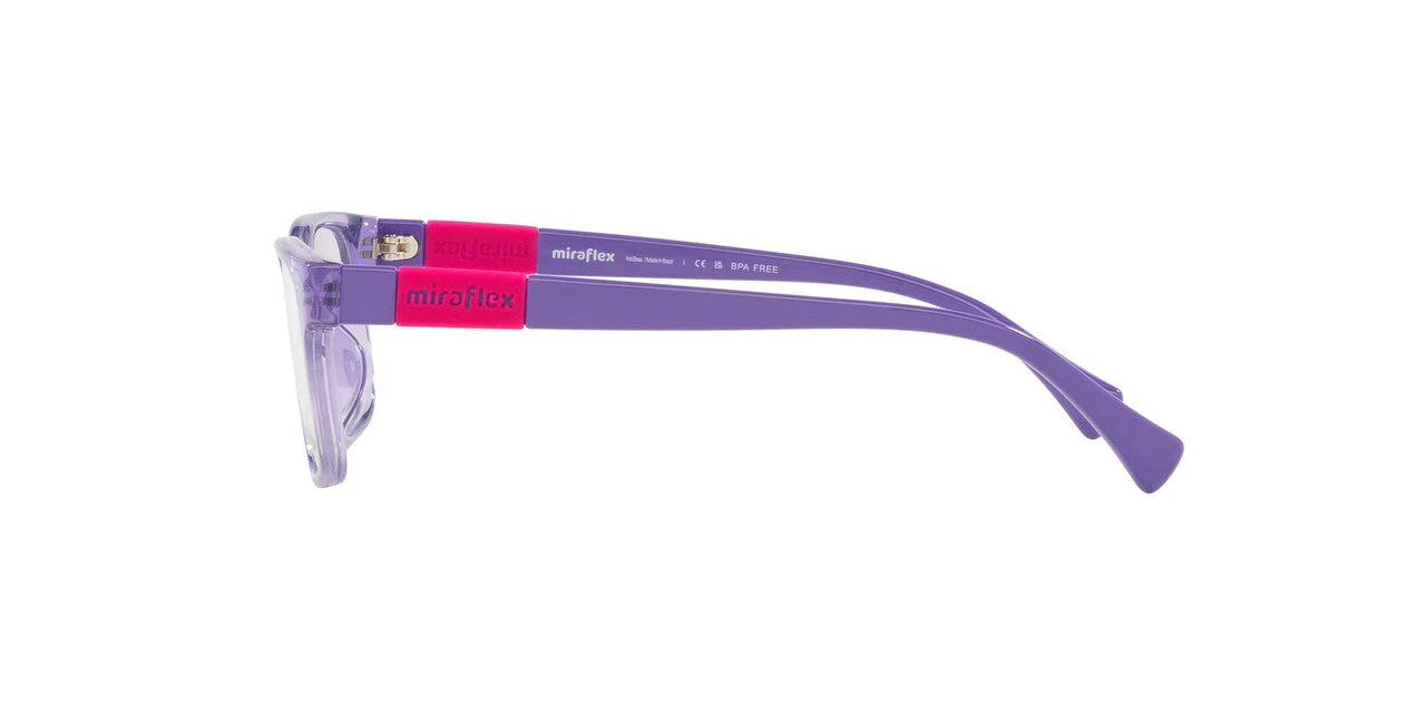 Gafas Oftálmicas Miraflex MF4021 Niño Color Violeta - Image 3