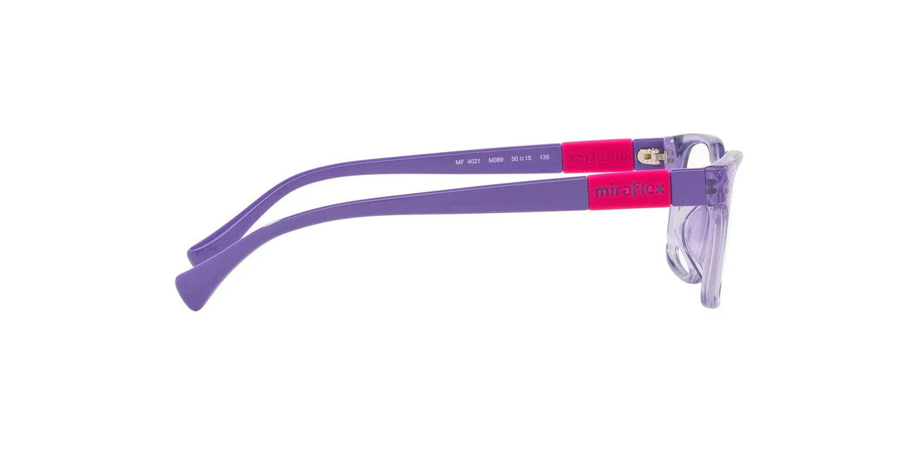 Gafas Oftálmicas Miraflex MF4021 Niño Color Violeta - Image 4