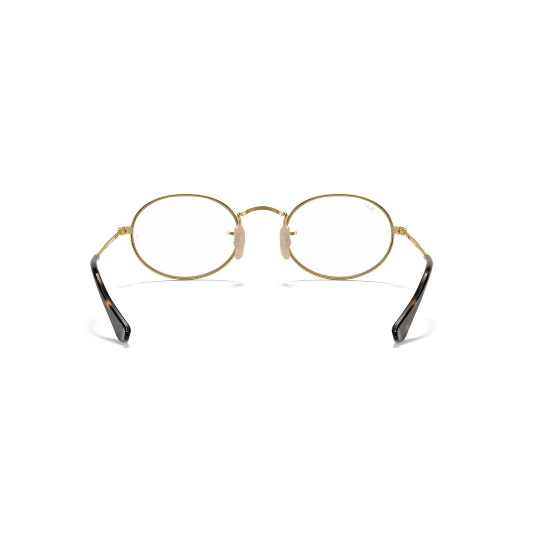 Gafas Oftálmicas Ray-Ban 0RX3547V Unisex Color Dorado - Image 4