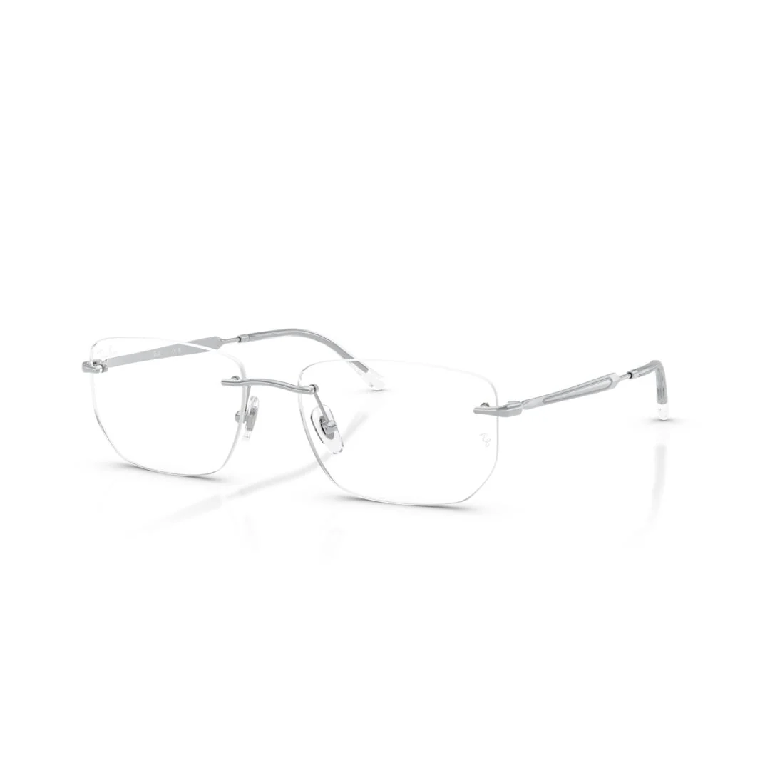 Gafas Oftálmicas Ray-Ban 0RX3768V Unisex Color Plateado - Image 2