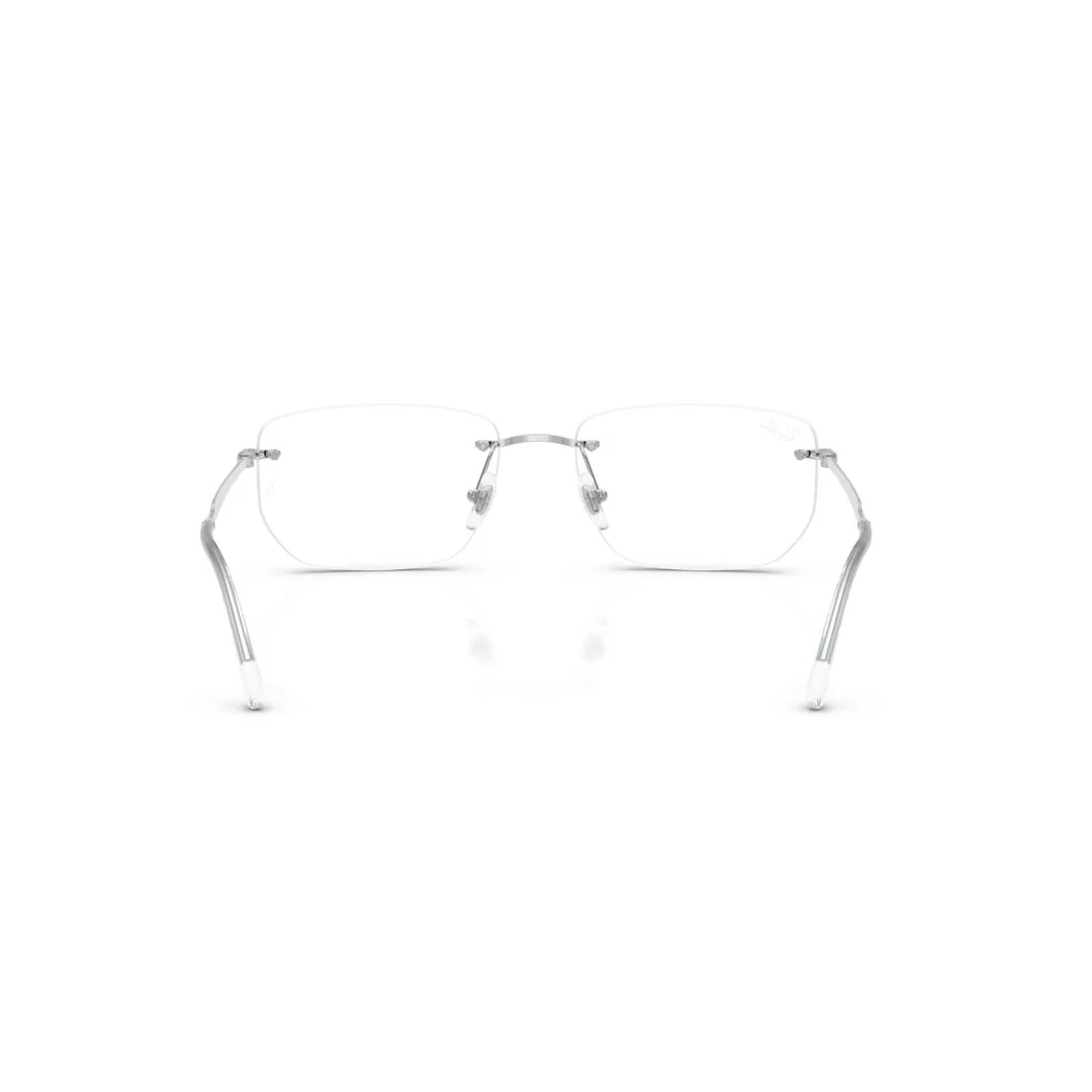 Gafas Oftálmicas Ray-Ban 0RX3768V Unisex Color Plateado - Image 4