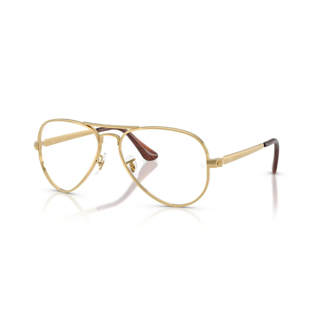 Gafas Oftálmicas Ray-Ban 0RX3925V Unisex Color Dorado - Image 2