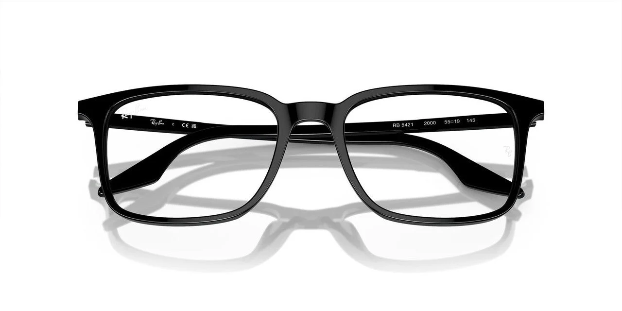 Gafas Oftálmicas Ray-Ban 0RX5421 Unisex Color Negro - Image 5