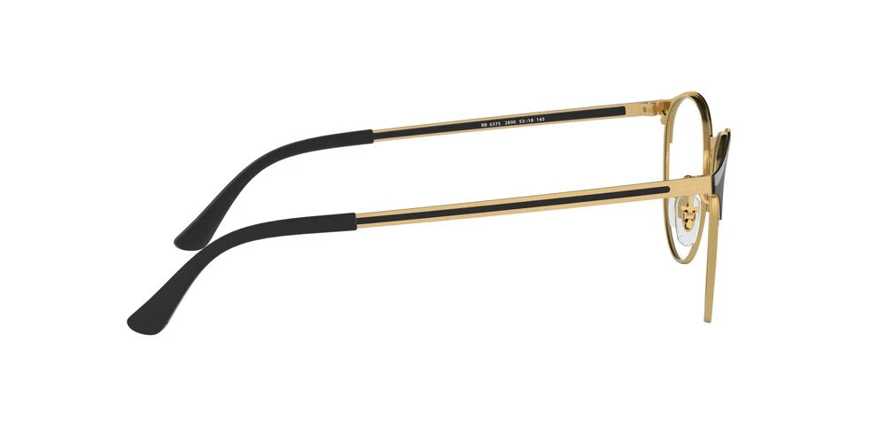 Gafas Oftálmicas Ray-Ban 0RX6375 Unisex Color Negro - Image 4